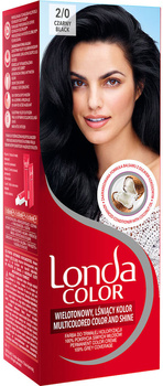 Farba do włosów Londa Professional Color 2/0 Czarna (361422727292215)