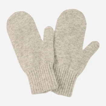 Рукавиці жіночі в'язані Malisa Грейс 12-MITTEN-LT-150 One Size Світло-сірі