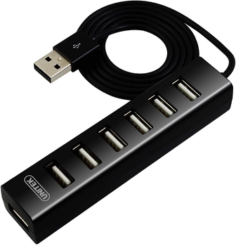 USB-хаб Unitek USB 2.0 7-in-1 (4894160007452)