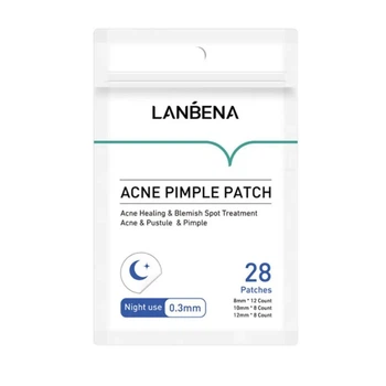 Патчі від прищів нічні LANBENA Acne Pimple Patch Night Use (28 шт)