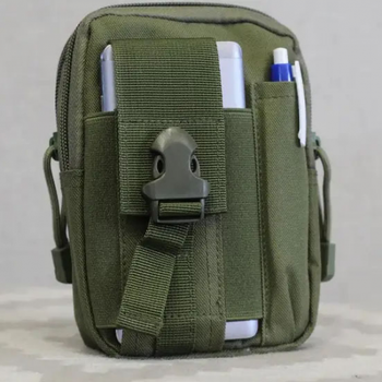 Сумка тактична, система MOLLE - сумка для телефону, органайзер з кордури.
