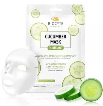 Огуречная маска Biocyte Cucumber Mask, 1 шт (9879)