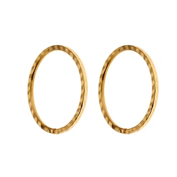 Сережки-кільця Diamant С2762-20 (553270)