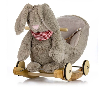 Качалка на полозах Milly Mally Polly Plus Grey Bunny (mm-4772)