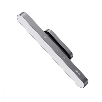 Світлодіодна магнітна лампа Baseus Magnetic Stepless Dimming 4.5W 4000K 1800mAh сіра (DGXC-C0G)