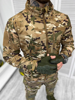 Чоловіча Демісезонна Куртка SoftShell з Флісовою підкладкою мультикам розмір 3XL