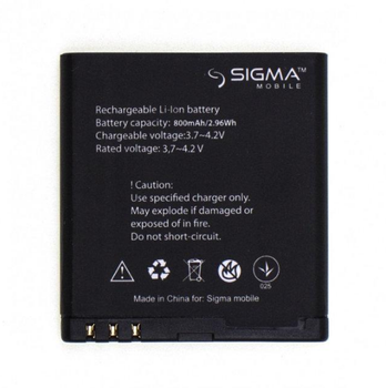 Акумулятор для Sigma Comfort 50 Shell Duo Menol (800 mAh) HC