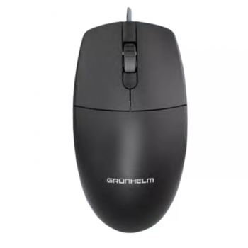 Компьютерная мышь Grunhelm M-397WD Мышка проводная USB Чёрная
