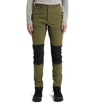 Штаны Haglofs Rugged Slim Pant Women M оливковый