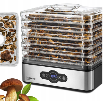Сушарка дегідратор для харчових продуктів Mozano Dehydrator 400 Вт SUSZ-MO20#06