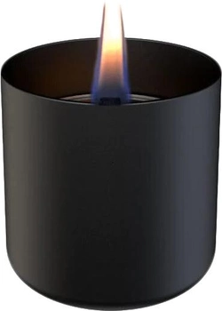 Свічка TenderFlame Lilly 8 см 1W Glass Black (7090037737270)