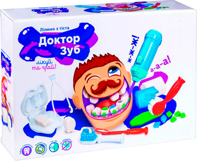 Набір для дитячого ліплення DGT ART Лікар Зуб (TY4450) (4820266221089)
