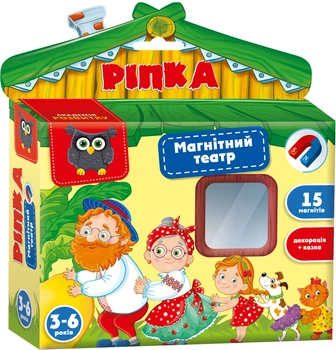 Гра настільна Vladi Toys Магнітний театр Ріпка (VT3206-29)