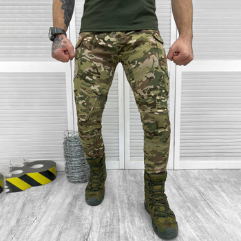 Мужские крепкие Брюки Ambush с накладными карманами / Плотные Брюки мультикам рип-стоп размер XL