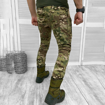 Мужские крепкие Брюки Ambush с накладными карманами / Плотные Брюки мультикам рип-стоп размер 2XL