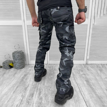 Чоловічі щільні Штани із відсіками для Наколінників / Еластичні Брюки мультикам розмір XL