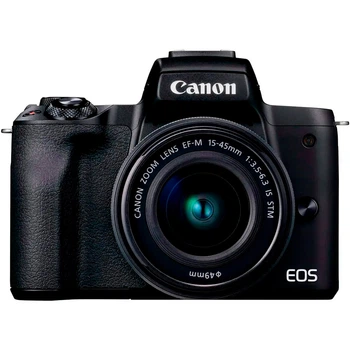 Беззеркальный фотоаппарат Canon EOS M50 Mark II Kit 15-45mm IS STM Black (4728C043) [88894]