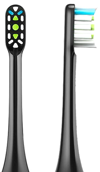 Насадки для електричної зубної щітки Soocas General Toothbrush Head for X1/X3/X5 Black (2pcs) (BH01B)