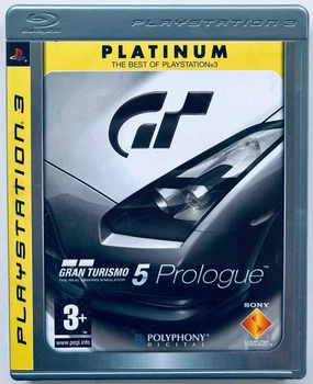 Gran Turismo 5 Prologue Platinum, Б/У, английская версия - диск для PlayStation 3