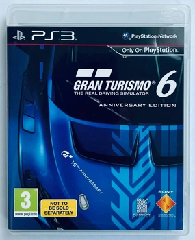 Gran Turismo 6: Anniversary Edition, Б/У, английская версия - диск для PlayStation 3