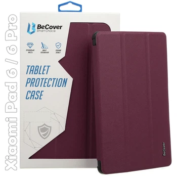 Чохол для планшета BeCover Smart Case Xiaomi Mi Pad 6/6 Pro 11" Red Wine