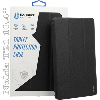 Чехол для планшета BeCover Smart Case Nokia T21 10.4" Black
