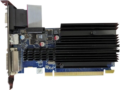 Видеокарта SAPPHIRE PCI-Ex AMD RADEON R5 230 1 GB GDDR3 ( 64 BIT ) ( VGA, DVI, HDMI ) Б/У