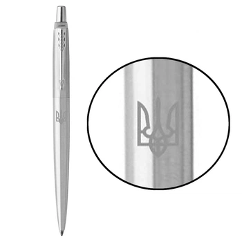 Кулькова ручка Parker JOTTER 17 UKRAINE SS CT Тризуб 16132_T001w