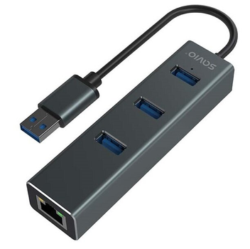 Hub USB Savio AK-58 USB 3.0 4-w-1