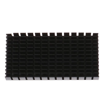 Радиатор ENOKAY KG-470 алюминиевый 60х40х11мм для охлаждения чипов, хабов, других компонентов (Black)