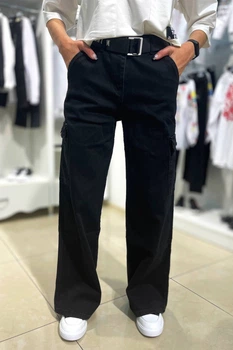 Джинсы A-yugi Jeans 170 см Черный (2125000810485)