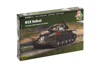Сборная модель 1/56 истребитель танков M18 Hellcat Italeri 15762
