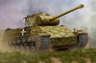 Збірна модель 1/35 угорського танка Hungarian 44M Tas Heavy Tank Hobby Boss 83850