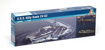 Сборная модель 1/720 авианосец USS Kitty Hawk CV-63 Italeri 5522