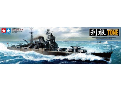 Збірна модель 1/350 японського важкого крейсера Tone Tamiya 78024