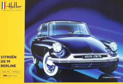 Сборная модель автомобиля Citroën DS 19 Heller 80795 1:16