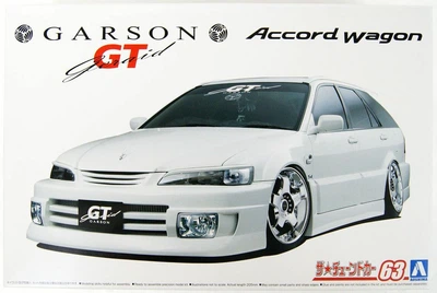 Сборная модель 1/24 автомобиль Garson Geraid GT Accord Wagon Aoshima 05797