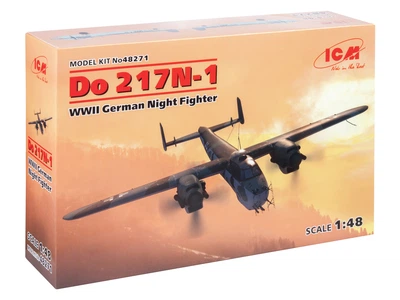 Сборная модель ICM Do 217N-1, Немецкий ночной истребитель 2СВ 48271