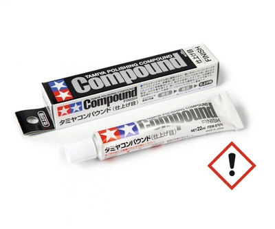 Полировальная паста Финальная Polishing Compound (Finish) Tamiya 87070