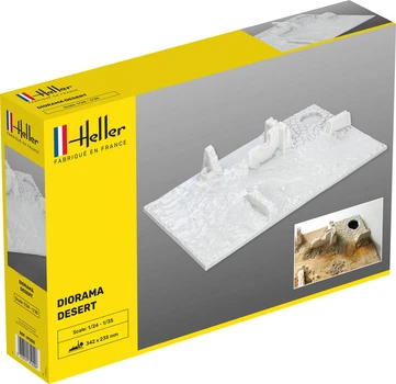Диорама 1/24 - 1/35 Socle Diorama Desert (Цокольная Диорама Пустыня) Heller 81255