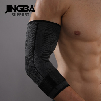 Еластичний бандаж на лікоть Jingba Support 0137 Black L (U22003)