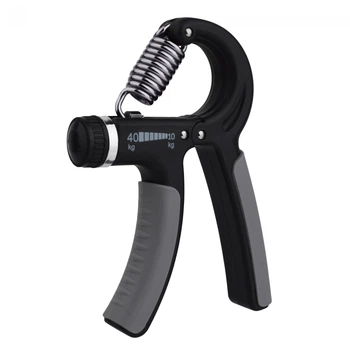 Эспандер кистевой регулируемый Jello Multi Grip 10-20 кг Black Gray (U30030)