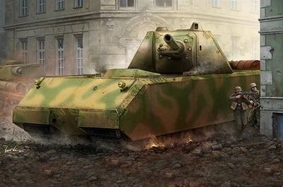 Збірна модель 1/35 танк PzKpfw. VIII Maus with interior details Trumpeter 09541