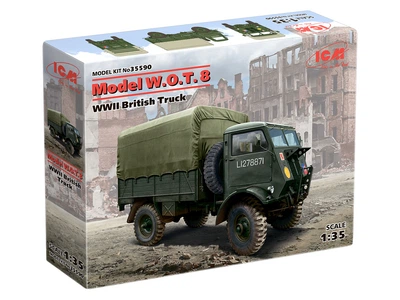 Сборная модель ICM Модель W.O.T. 8, Британский грузовой автомобиль 2СВ 35590