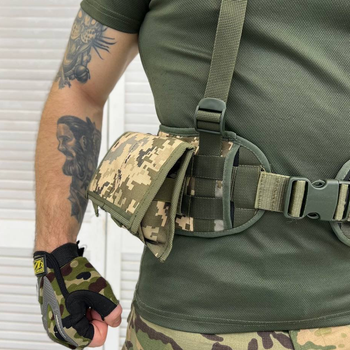 Универсальный Двойной Подсумок Cordura с креплением MOLLE пиксель