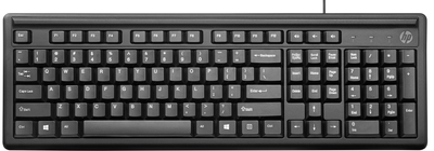 Клавиатура проводная HP 100 USB (2UN30AA)