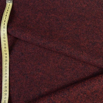 Лоден пальтовый Gerry Weber меланж красно-синий, ш.144 (18860.010)