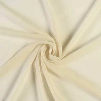 Креп-шифон кремовый, ш.150 (19508.003)