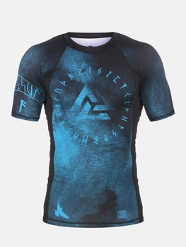 Рашгард Overpower Rashguard Short Sleeve Blue L Цвет Синий (501369-200-L)