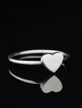 Срібна каблучка з сердечком (АРТ. №298k) Розмір 18.5 Dadiverin Jewelry